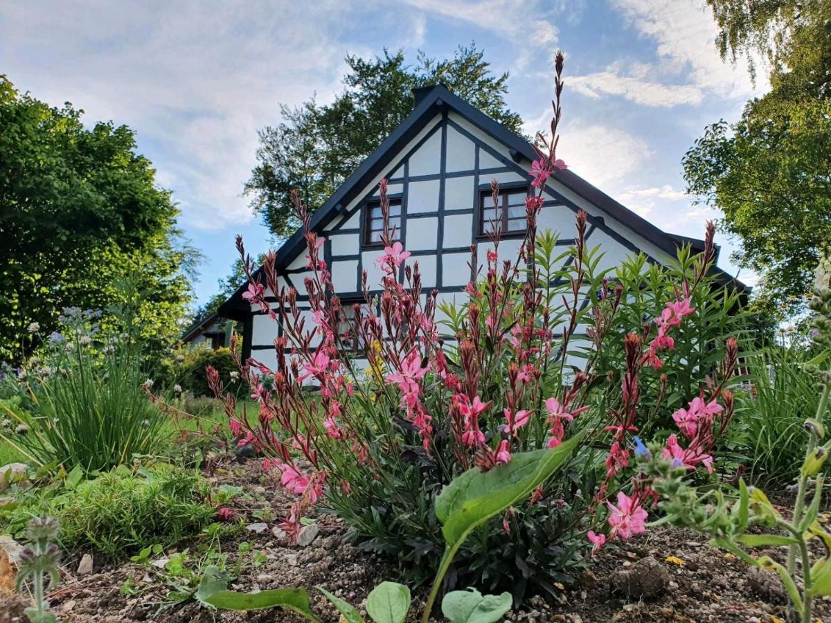 Ferienwohnung Fachwerkzauber Monschau Dış mekan fotoğraf